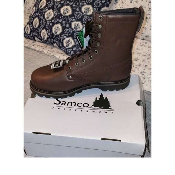 Samco Other - Samco Freezerwear Steel-Toe Work - 8" Moondance Oil F/G Boot Retail $150
